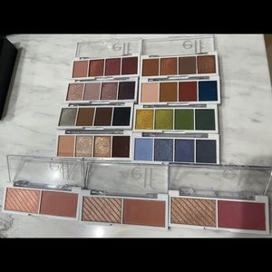 e.l.f. Eyeshadow and Cheek palette bundle